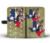 Cute Yorkshire Terrier Dog Print Wallet Case-Free Shipping-TX State - Deruj.com