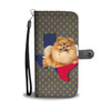 Cute Pomeranian Dog Print Wallet Case-Free Shipping-TX State - Deruj.com