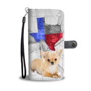 Cute Chihuahua Print Wallet Case- Free Shipping-TX State - Deruj.com