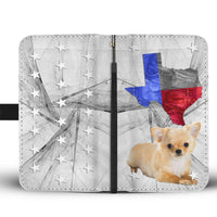 Cute Chihuahua Print Wallet Case- Free Shipping-TX State - Deruj.com