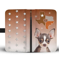 Chihuahua Dog Print Wallet Case-Free Shipping-TX State - Deruj.com