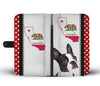 Boston Terrier Print Wallet Case-Free Shipping-CA State - Deruj.com