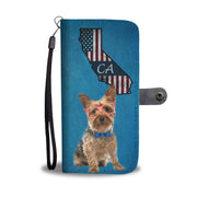 Yorkshire Terrier Print Wallet Case-Free Shipping-CA State - Deruj.com