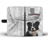 Border Collie Print Wallet Case-Free Shipping-CA State - Deruj.com