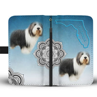 Bearded Collie Print Wallet Case-Free Shipping-FL State - Deruj.com
