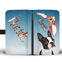 Boston Terrier Print Wallet Case-Free Shipping-FL State - Deruj.com