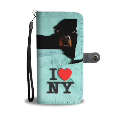 Amazing Rottweiler Dog Print Wallet Case-Free Shipping-NY State - Deruj.com