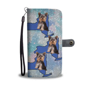 Yorkshire Terrier Dog Print Wallet Case-Free Shipping-NY State - Deruj.com