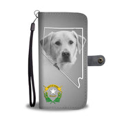 Lovely Labrador Retriever Print Wallet Case- Free Shipping-NV State - Deruj.com