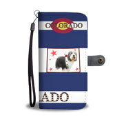 Bearded Collie Print Wallet Case-Free Shipping-CO State - Deruj.com