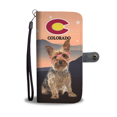 Yorkshire Terrier (Yorkie) Print Wallet Case-Free Shipping-CO State - Deruj.com