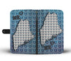 French Bulldog Pattern Print Wallet Case-Free Shipping-ME State - Deruj.com