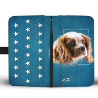 Cute Cavalier King Charles Spaniel Print Wallet Case-Free Shipping-AZ State - Deruj.com