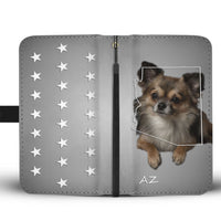 Chihuahua Print Wallet Case-Free Shipping-AZ State - Deruj.com