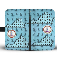 Labrador Dog Pattern Print Wallet Case-Free Shipping-VA State - Deruj.com