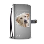 Cute Labrador Retriever Print Wallet Case- Free Shipping-AZ State - Deruj.com