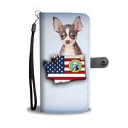 Chihuahua Dog Print Wallet Case-Free Shipping-WA State - Deruj.com