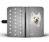 Cute West Highland White Terrier Print Wallet Case-Free Shipping-AZ State - Deruj.com
