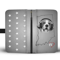 Beagle Print Wallet Case- Free Shipping-IN State - Deruj.com