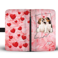 Cute Beagle Dog Print Wallet Case-Free Shipping-IN State - Deruj.com