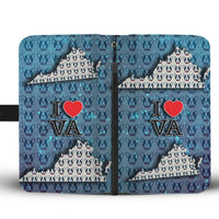 French Bulldog Pattern Print Wallet Case-Free Shipping-VA State - Deruj.com