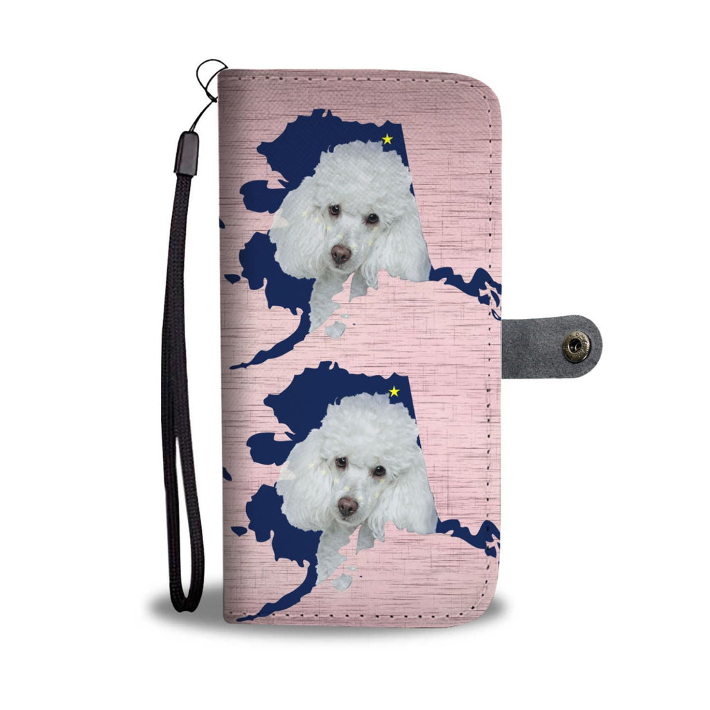 Poodle Dog Print Wallet Case-Free Shipping-AK State - Deruj.com