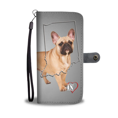 French Bulldog Print Wallet Case-Free Shipping- IN State - Deruj.com