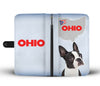 Boston Terrier Print Wallet Case-Free Shipping-OH State - Deruj.com