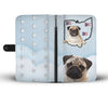 Pug Print Wallet Case-Free Shipping-OH State - Deruj.com