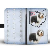 Bearded Collie Print Wallet Case-Free Shipping-OH State - Deruj.com