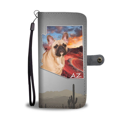 Lovely French Bulldog Print Wallet Case-Free Shipping- AZ State - Deruj.com