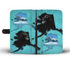 Black Labrador Retriever Dog Print Wallet Case-Free Shipping-AK State - Deruj.com