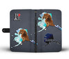 Cute Dachshund Dog Print Wallet Case-Free Shipping-AK State - Deruj.com