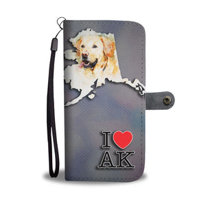 Labrador Retriever Dog Print Wallet Case-Free Shipping-AK State - Deruj.com