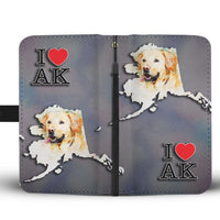 Labrador Retriever Dog Print Wallet Case-Free Shipping-AK State - Deruj.com