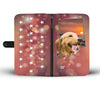 Lovely Golden Retriever Print Wallet Case- Free Shipping-IN State - Deruj.com