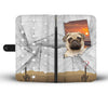 Amazing Pug Print Wallet Case-Free Shipping-IN State - Deruj.com