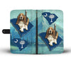 Cute Basset Hound Dog Print Wallet Case-Free Shipping-SC State - Deruj.com
