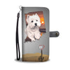 West Highland White Terrier Print Wallet Case-Free Shipping-IN State - Deruj.com