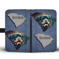 Rottweiler Dog Vector Art Print Wallet Case-Free Shipping-SC State - Deruj.com