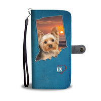 Yorkshire Terrier Print Wallet Case-Free Shipping- IN State - Deruj.com