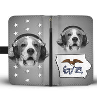Beagle Dog Print Wallet Case- Free Shipping-IA State - Deruj.com