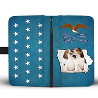 Cute Beagle Print Wallet Case- Free Shipping-IA State - Deruj.com