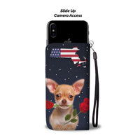 Chihuahua dog Print Wallet Case-Free Shipping-MA State - Deruj.com