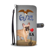 Lovely French Bulldog Print Wallet Case-Free Shipping- IA State - Deruj.com