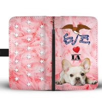 Cute French Bulldog Print Wallet Case-Free Shipping- IA State - Deruj.com
