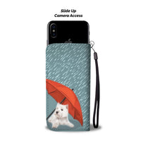 West Highland White Terrier Print Wallet Case-Free Shipping-IL State - Deruj.com