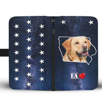 Cute Labrador Retriever Print Wallet Case- Free Shipping-IA State - Deruj.com