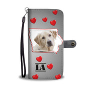 Lovely Labrador Retriever Print Wallet Case- Free Shipping-IA State - Deruj.com