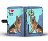 German Shepherd Dog Print Wallet Case-Free Shipping-VT State - Deruj.com